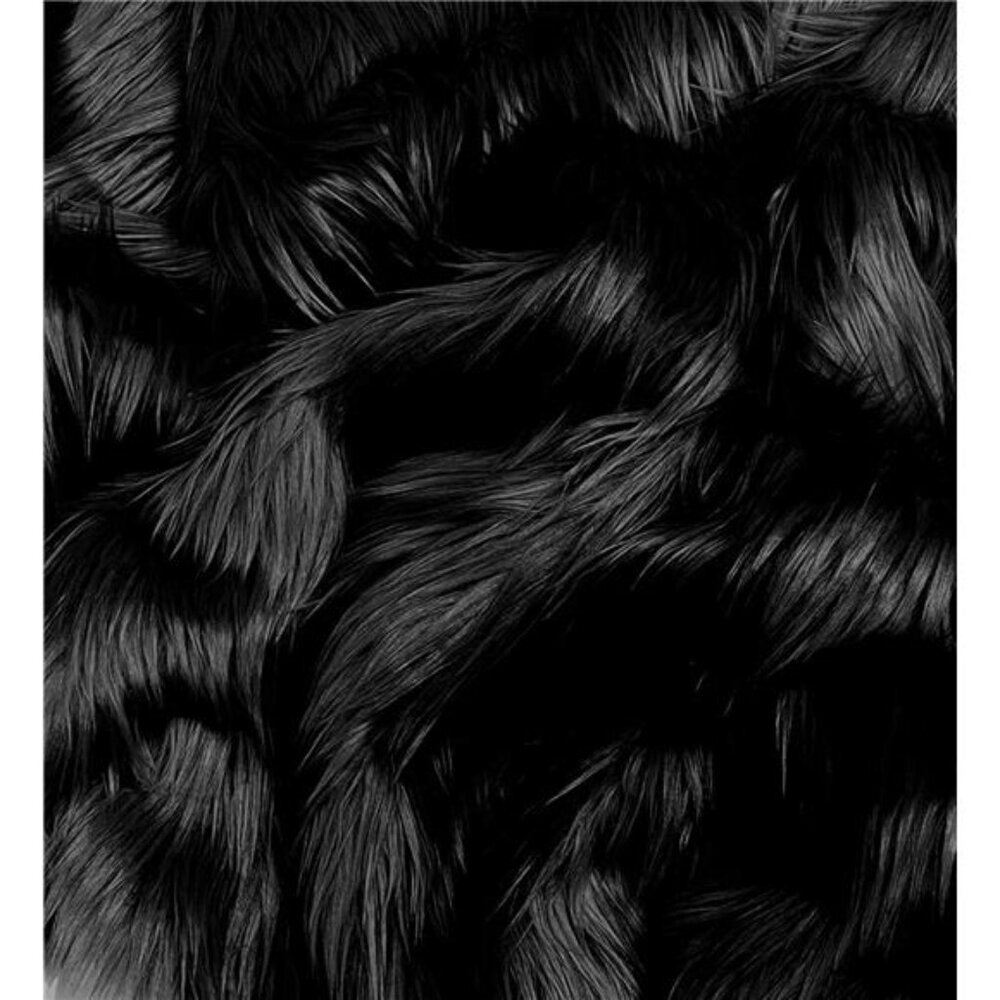 Shaggy Faux Fur Fabric by The Yard - 18" X 60" Inch Wide - Fluffy Fur Fabric